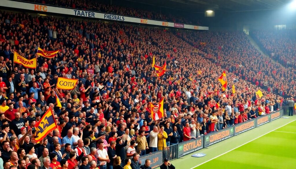 El estadio como templo moderno: rituales, liturgias y comunidad en torno al fútbol - иллюстрация