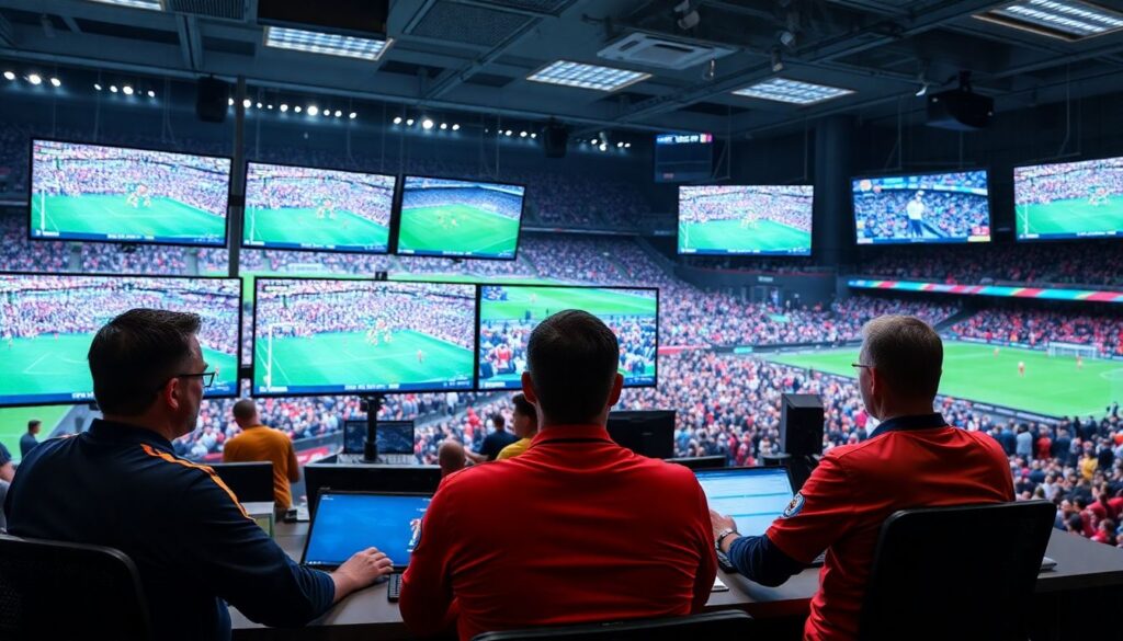 VAR y justicia: una reflexión filosófica sobre el error humano, la tecnología y la esencia del juego - иллюстрация