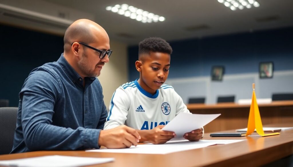 La globalización de las canteras: scouts, fichajes precoces y la ética del talento infantil - иллюстрация