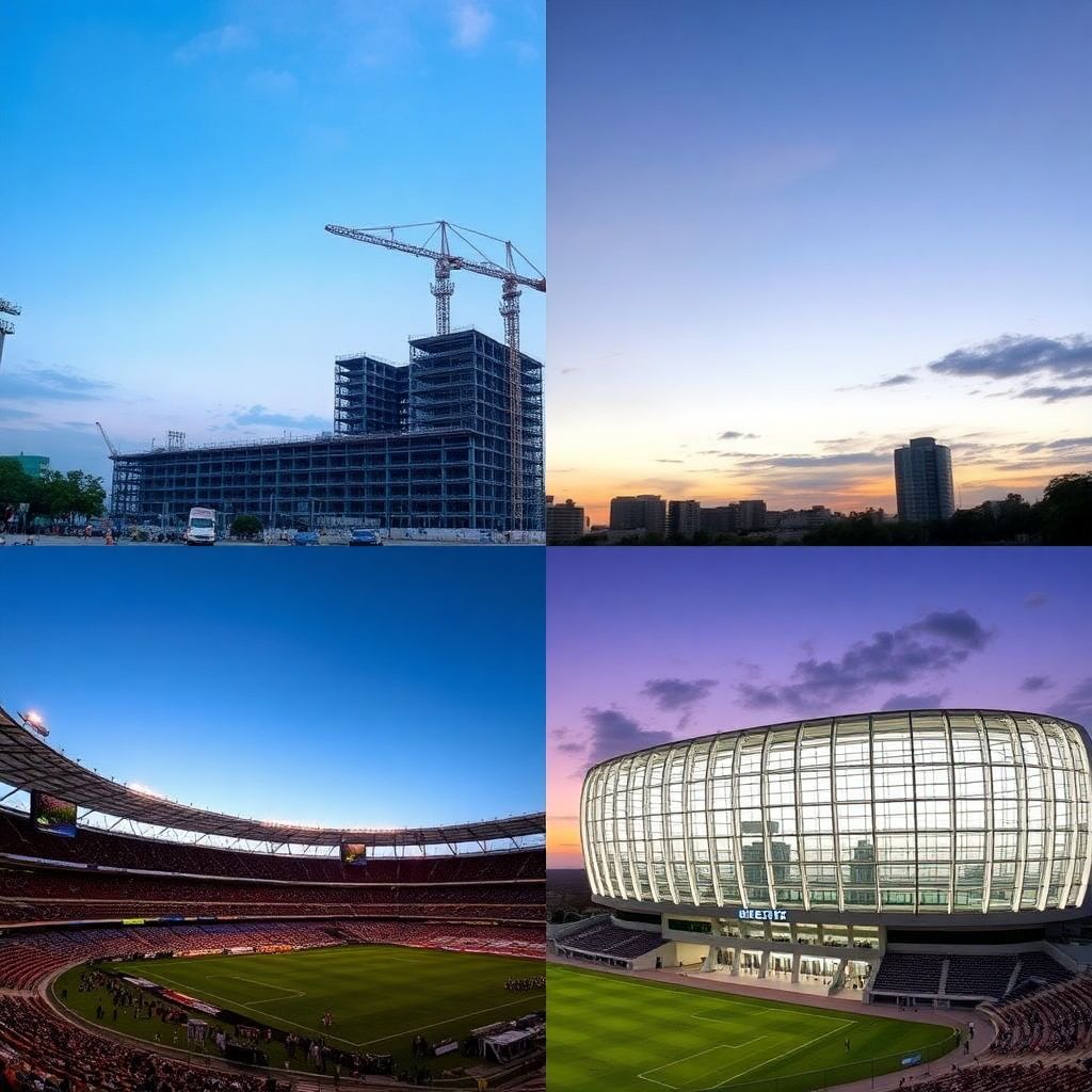 Mundial 2026: remodelación del estadio azteca y avance del akron