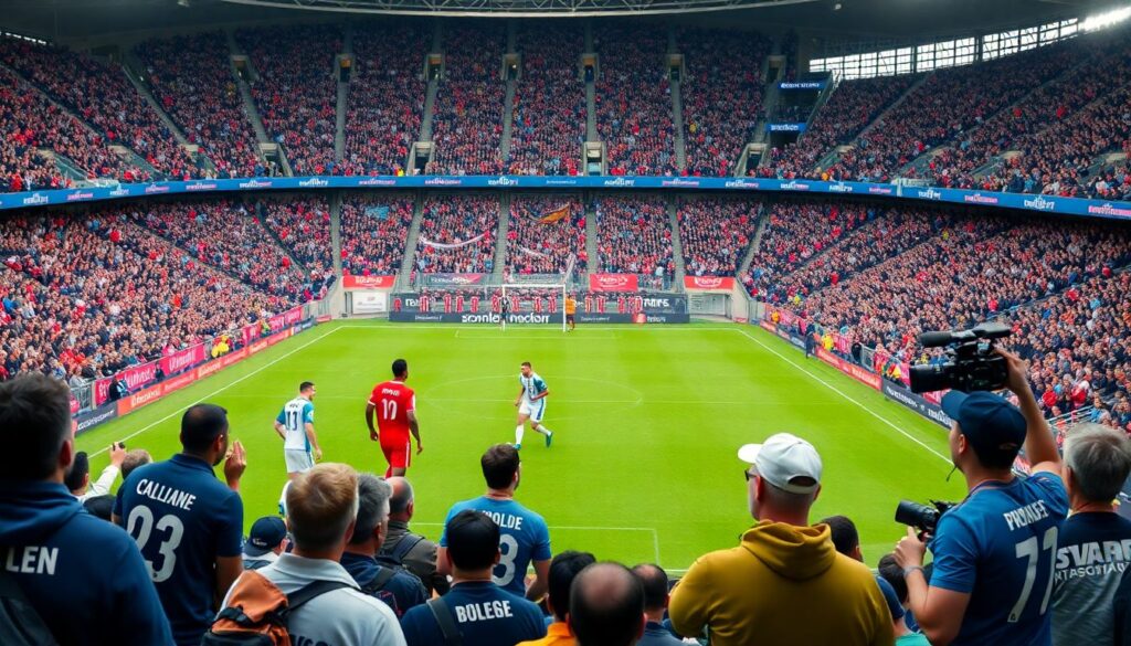 El fútbol como espejo de la sociedad: ¿reflejo fiel o distorsión comercializada? - иллюстрация