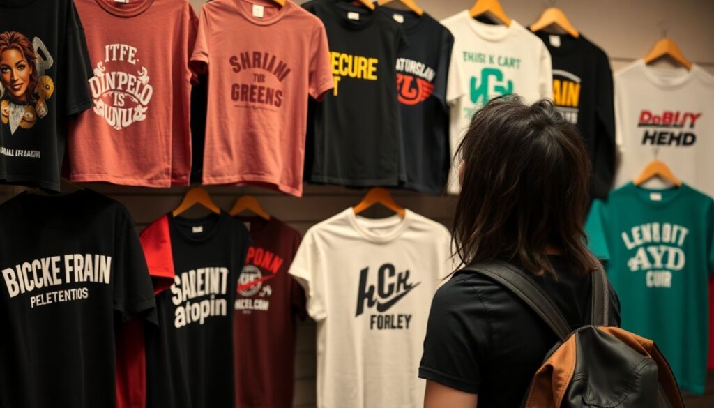 La mercantilización de la camiseta: de símbolo de identidad a valla publicitaria - иллюстрация