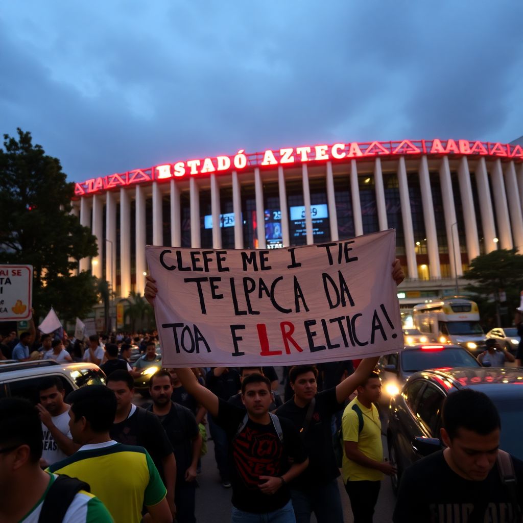 Cristiano ronaldo no vino a méxico: mantas denuncian violencia y desapariciones