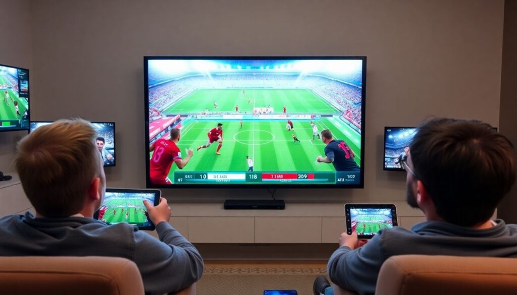 Derechos televisivos, plataformas de streaming y fragmentación de la experiencia futbolera - иллюстрация