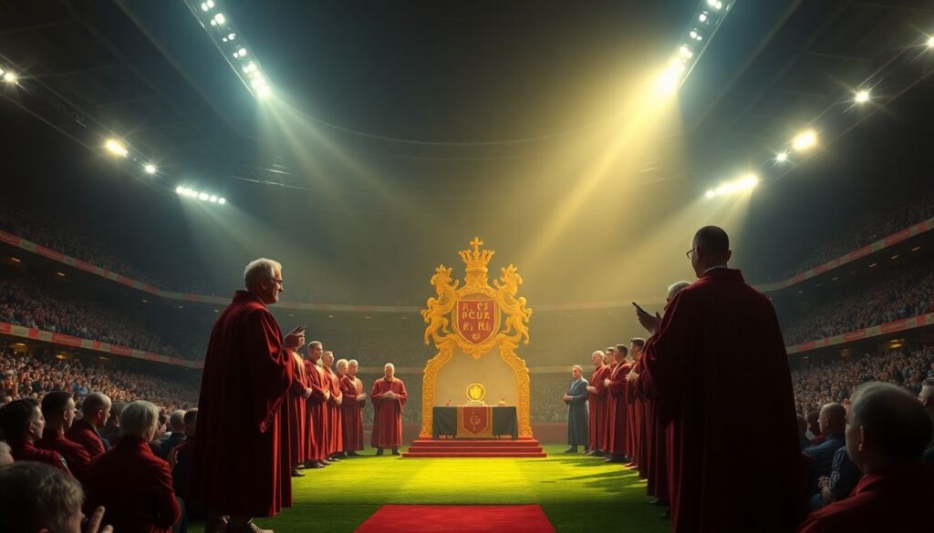 ¿Es el fútbol una religión secular? Ritos, templos y dogmas en la cultura futbolera - иллюстрация