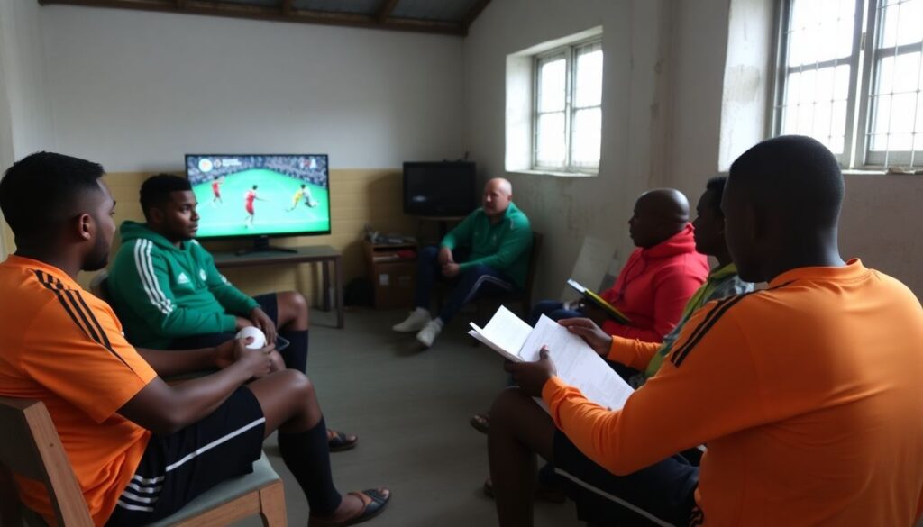 Fútbol y clase social: cómo el deporte reproduce y desafía desigualdades - иллюстрация