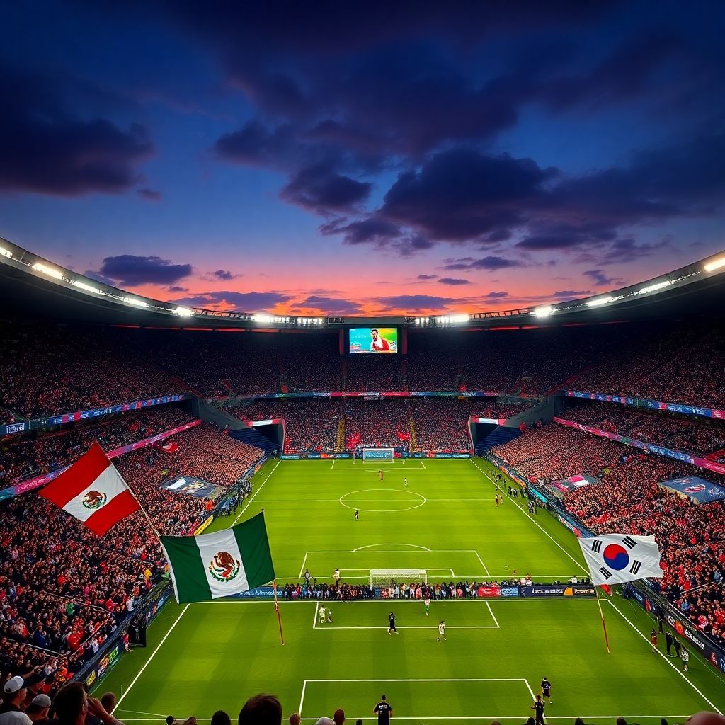 México vs corea del sur mundial 2026: fecha, sede y lo que se juega