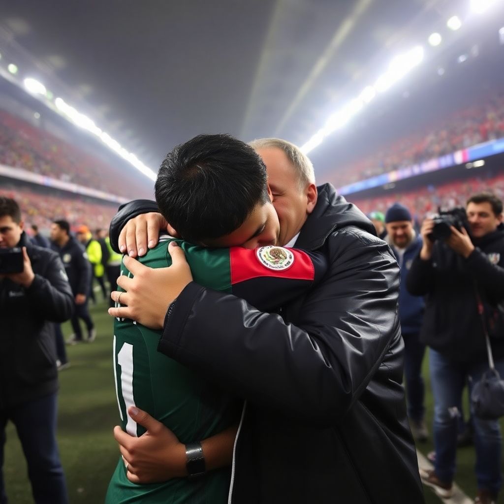 Jude bellingham y gilberto mora: el abrazo que honra al tri en méxico vs inglaterra