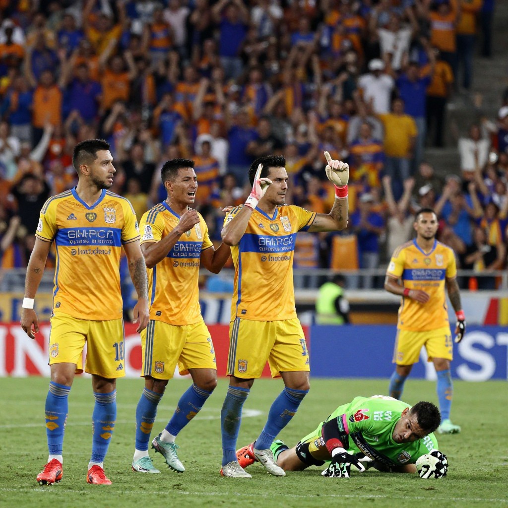 Tigres cae ante león por 0-2 y complica su camino a la liguilla tras un error de nahuel guzmán