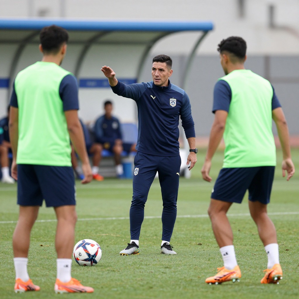 Efraín juárez asume el mando del Eto Fc y dirige al equipo desde la banda