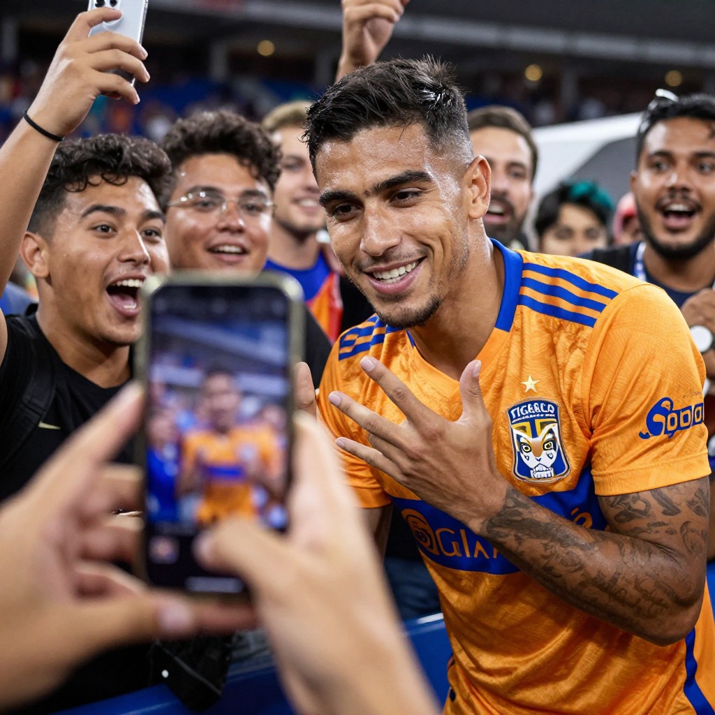 Fernando gorriarán sorprende al novio de una aficionada de tigres con un saludo especial